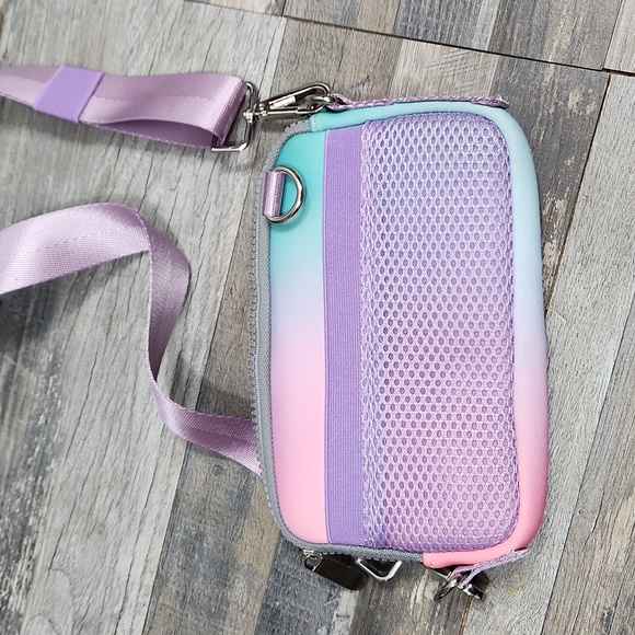 NWT Alani Nu Ombre Crossbody Bag - Pink Teal Purple - Picture 4 of 8